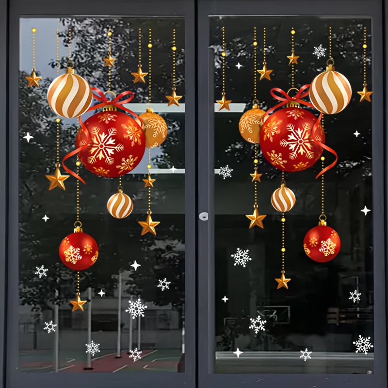 Snowflake Window Decal - Adesivi natalizi, decorazioni per creare un’atmosfera