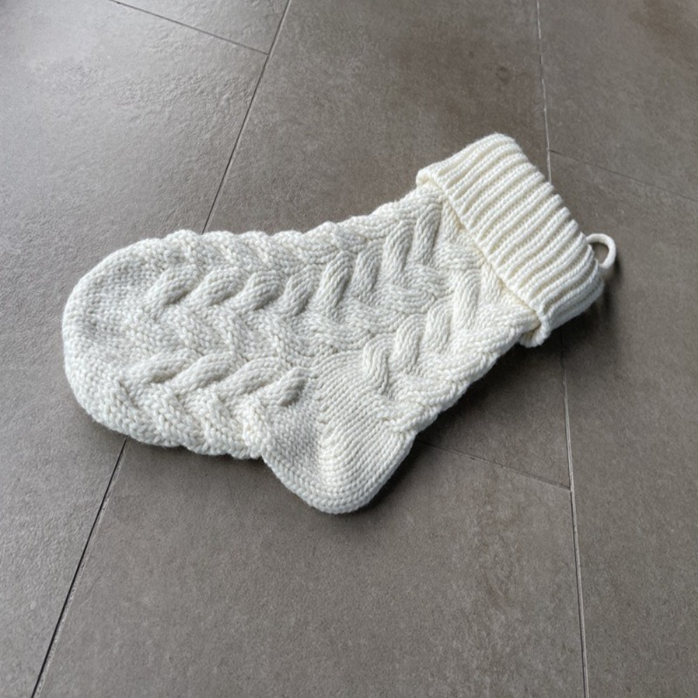 Calzini natalizi lavorati a ma - Christmas Stocking Hanging recensione e prezzo