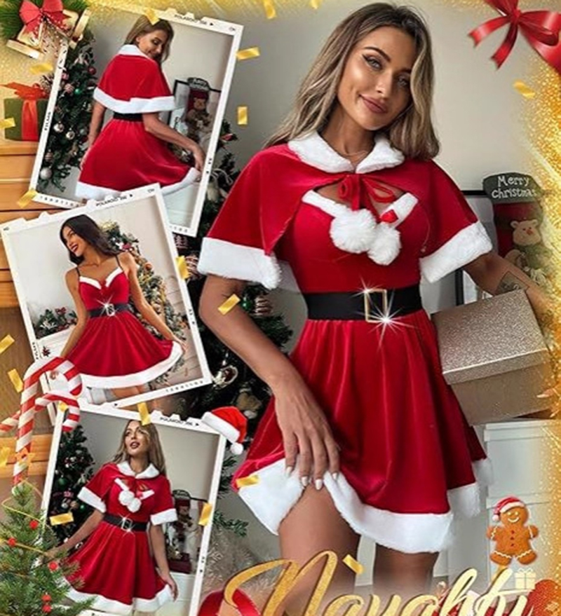 Costume da Babbo Natale Abiti  - Elf Costume Christmas recensione e prezzo