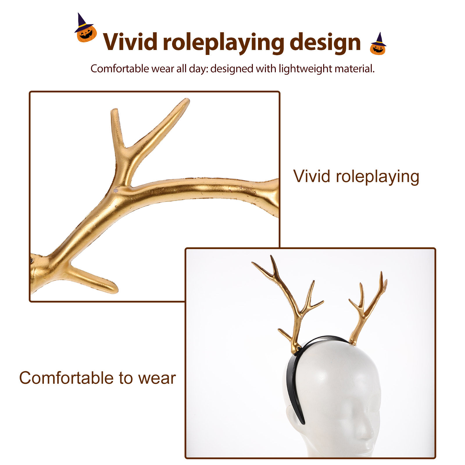 2 pezzi di cerchietti per cape - Reindeer Antlers Headband recensione e prezzo