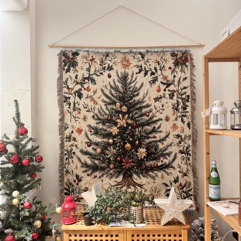 Nuova tenda natalizia da paret - Christmas Throw Blanket recensione e prezzo