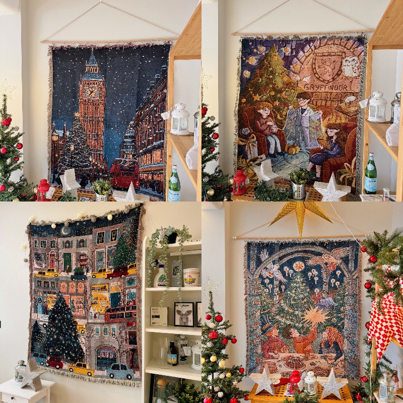 Nuova tenda natalizia da paret - Christmas Throw Blanket recensione e prezzo