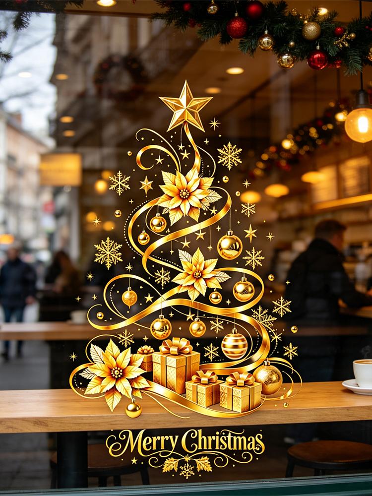 Adesivi da parete a tema natal - Snowflake Window Decal recensione e prezzo
