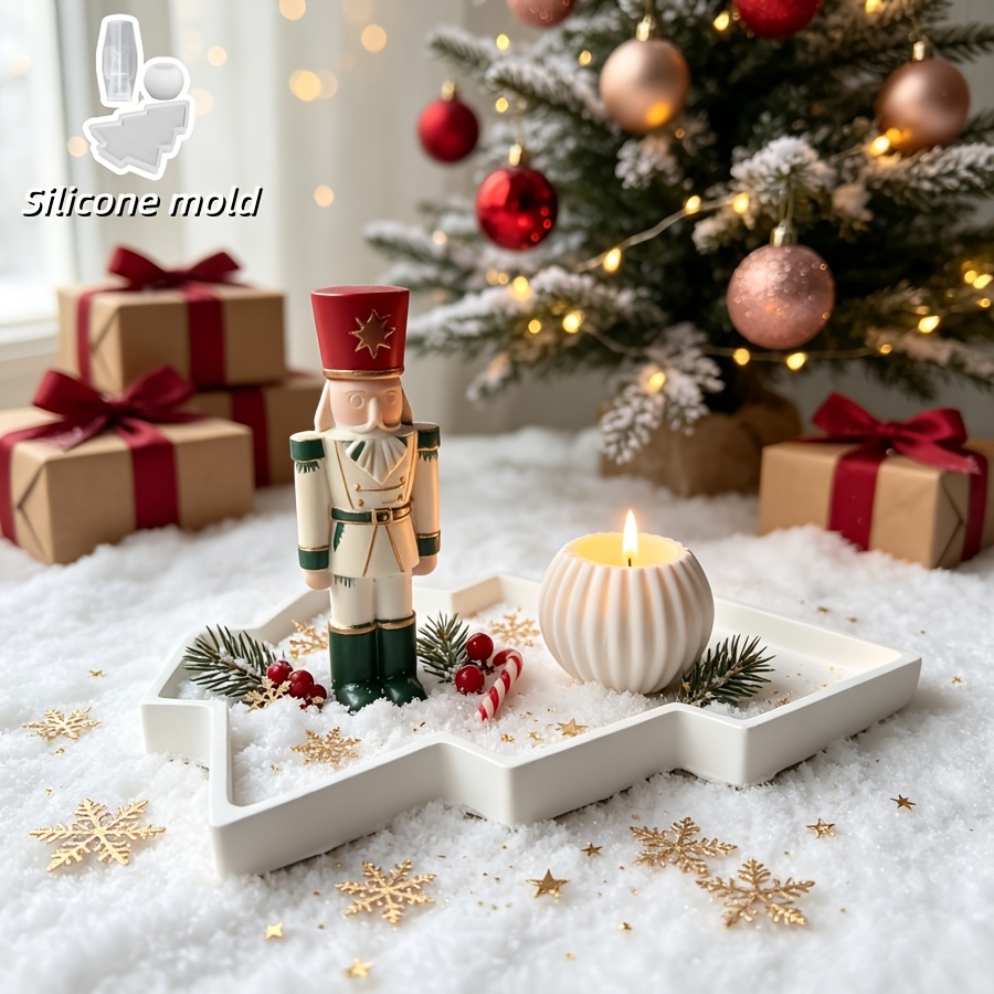 3 pezzi Stampo in silicone per - Nutcracker Figurine recensione e prezzo