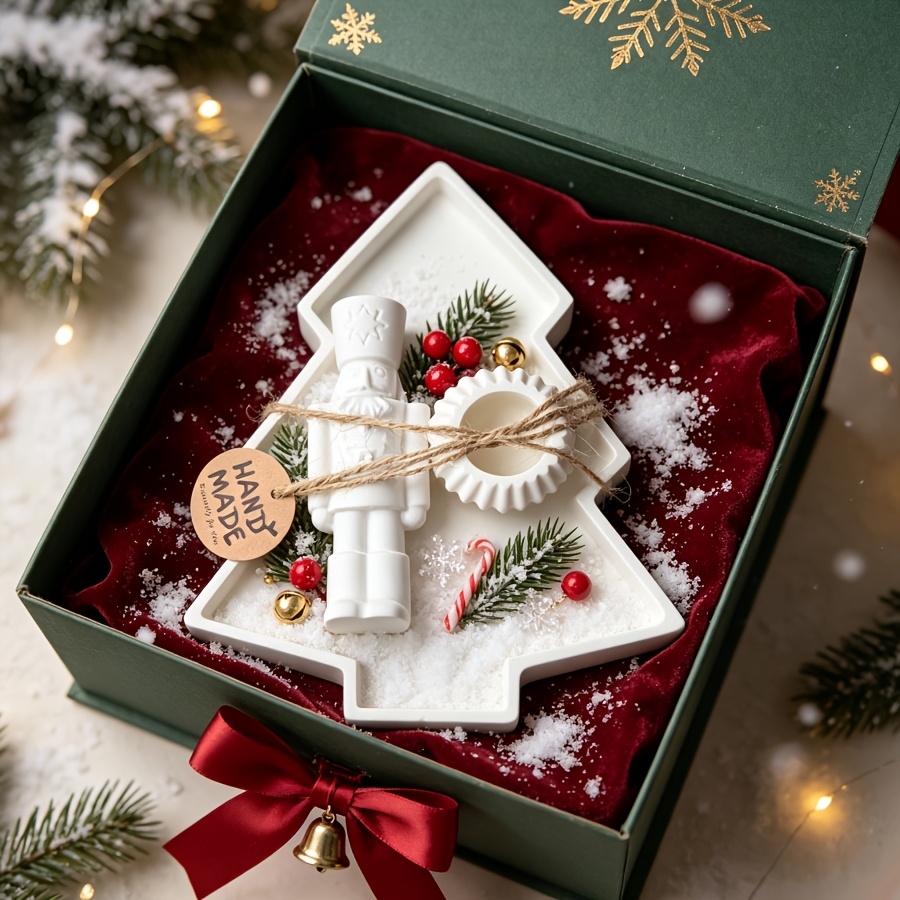 3 pezzi Stampo in silicone per - Nutcracker Figurine recensione e prezzo
