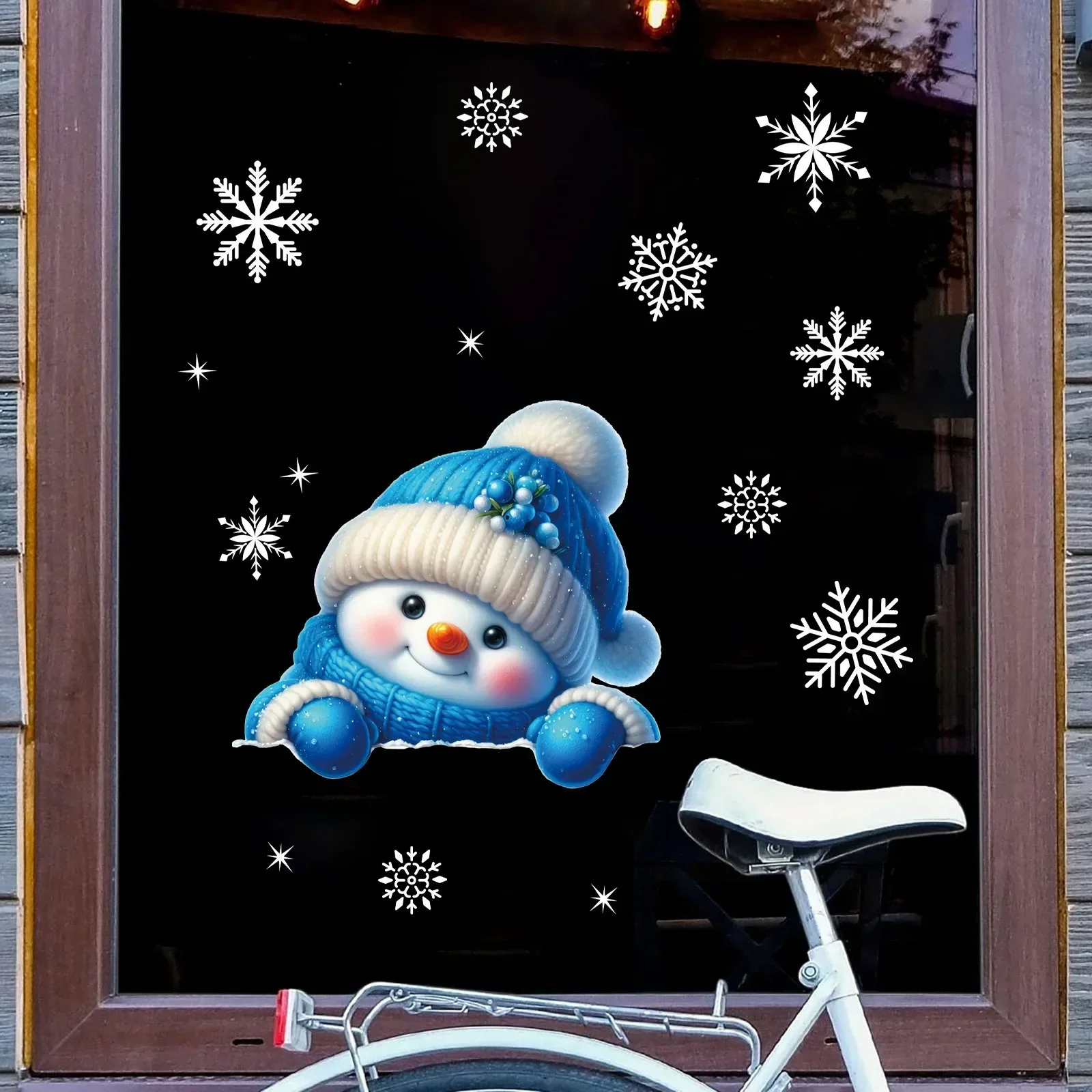 Adesivi natalizi per vetri, co - Snowflake Window Decal recensione e prezzo