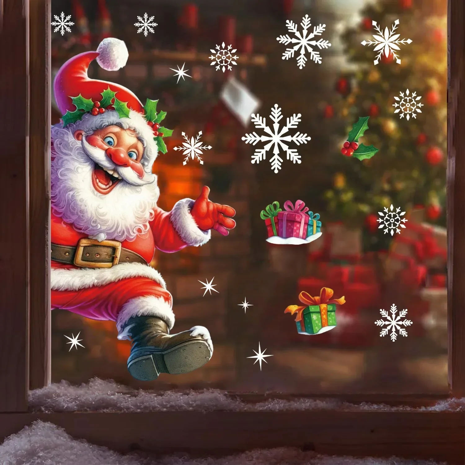 Adesivi natalizi per vetri, co - Snowflake Window Decal recensione e prezzo