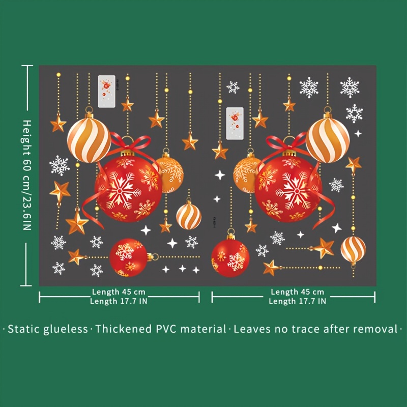 Adesivi natalizi, decorazioni  - Snowflake Window Decal recensione e prezzo