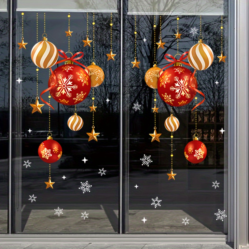 Adesivi natalizi, decorazioni  - Snowflake Window Decal recensione e prezzo