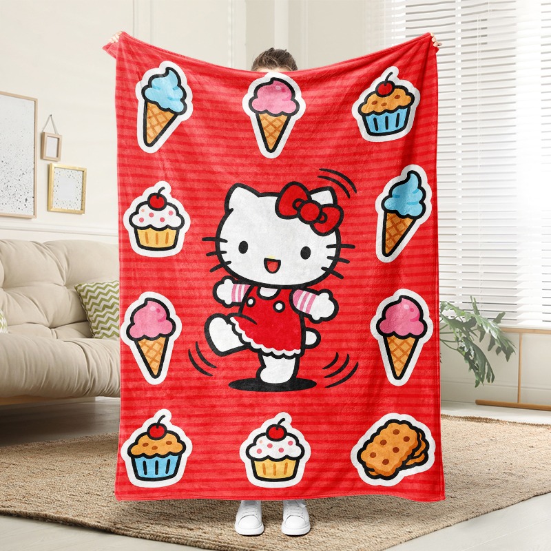 Coperta Sanrio Hello Kitty con - Christmas Throw Blanket recensione e prezzo