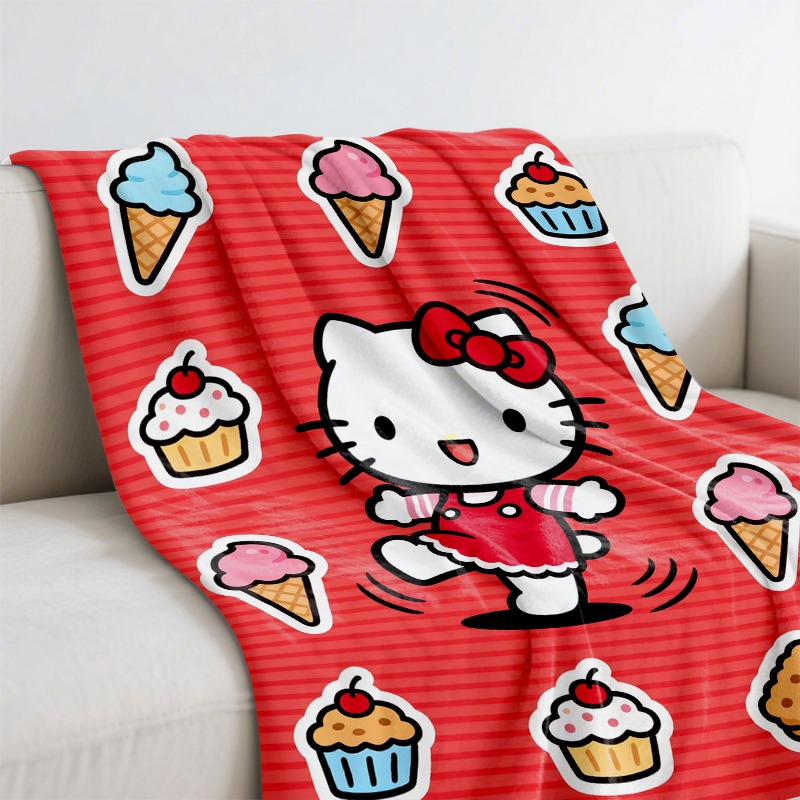 Coperta Sanrio Hello Kitty con - Christmas Throw Blanket recensione e prezzo