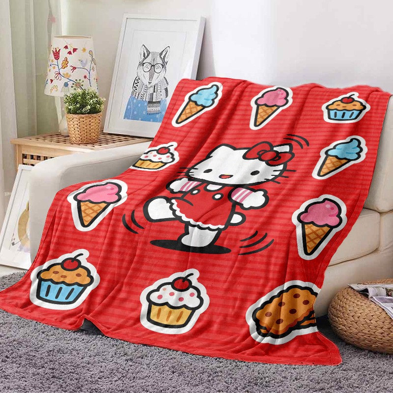 Coperta Sanrio Hello Kitty con - Christmas Throw Blanket recensione e prezzo