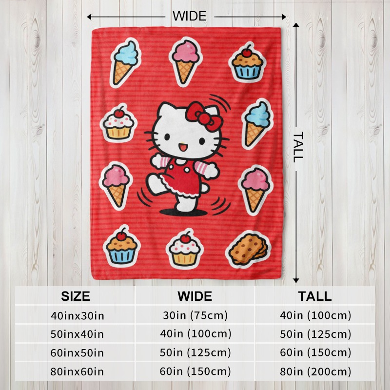 Coperta Sanrio Hello Kitty con - Christmas Throw Blanket recensione e prezzo