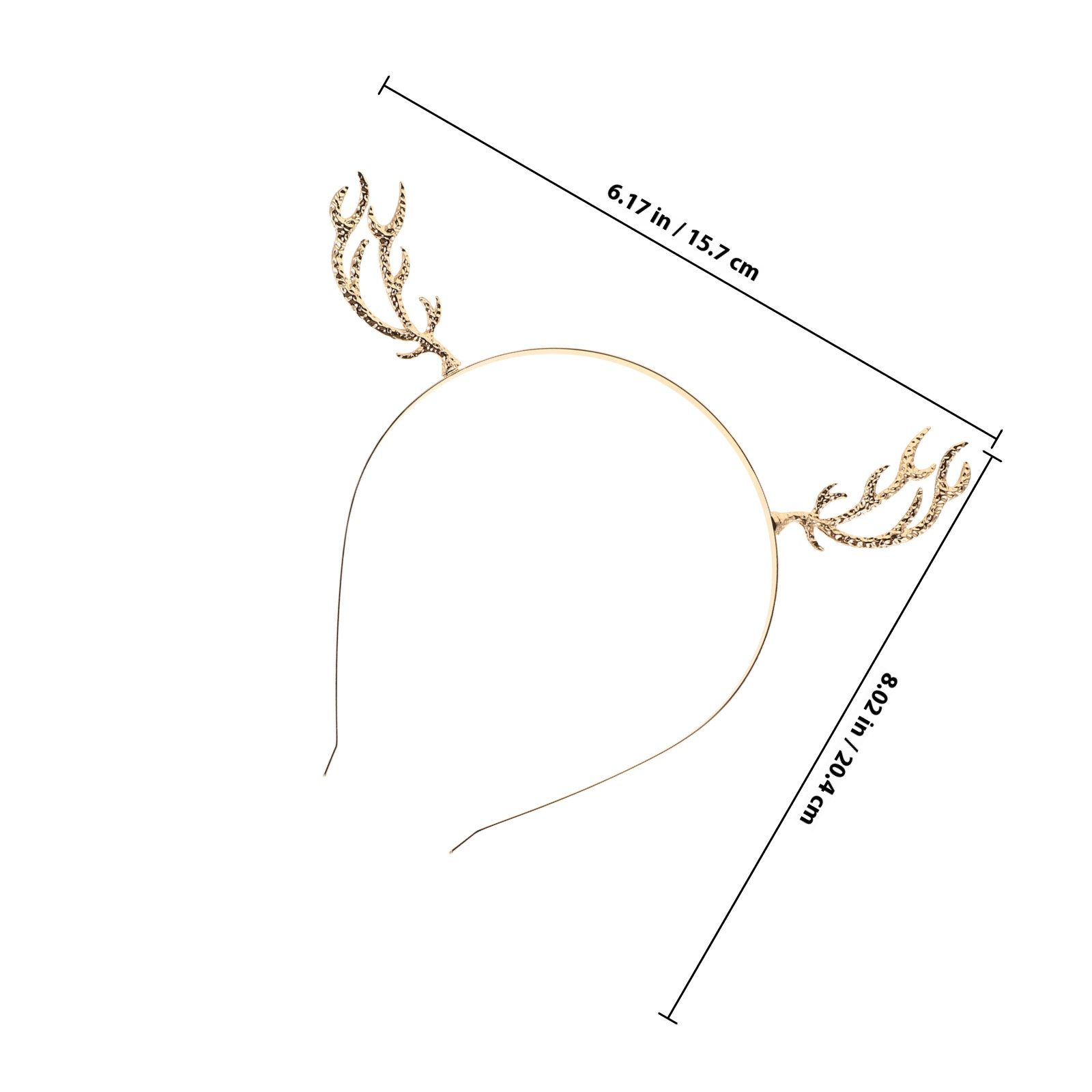 Cerchietto per capelli in meta - Reindeer Antlers Headband recensione e prezzo