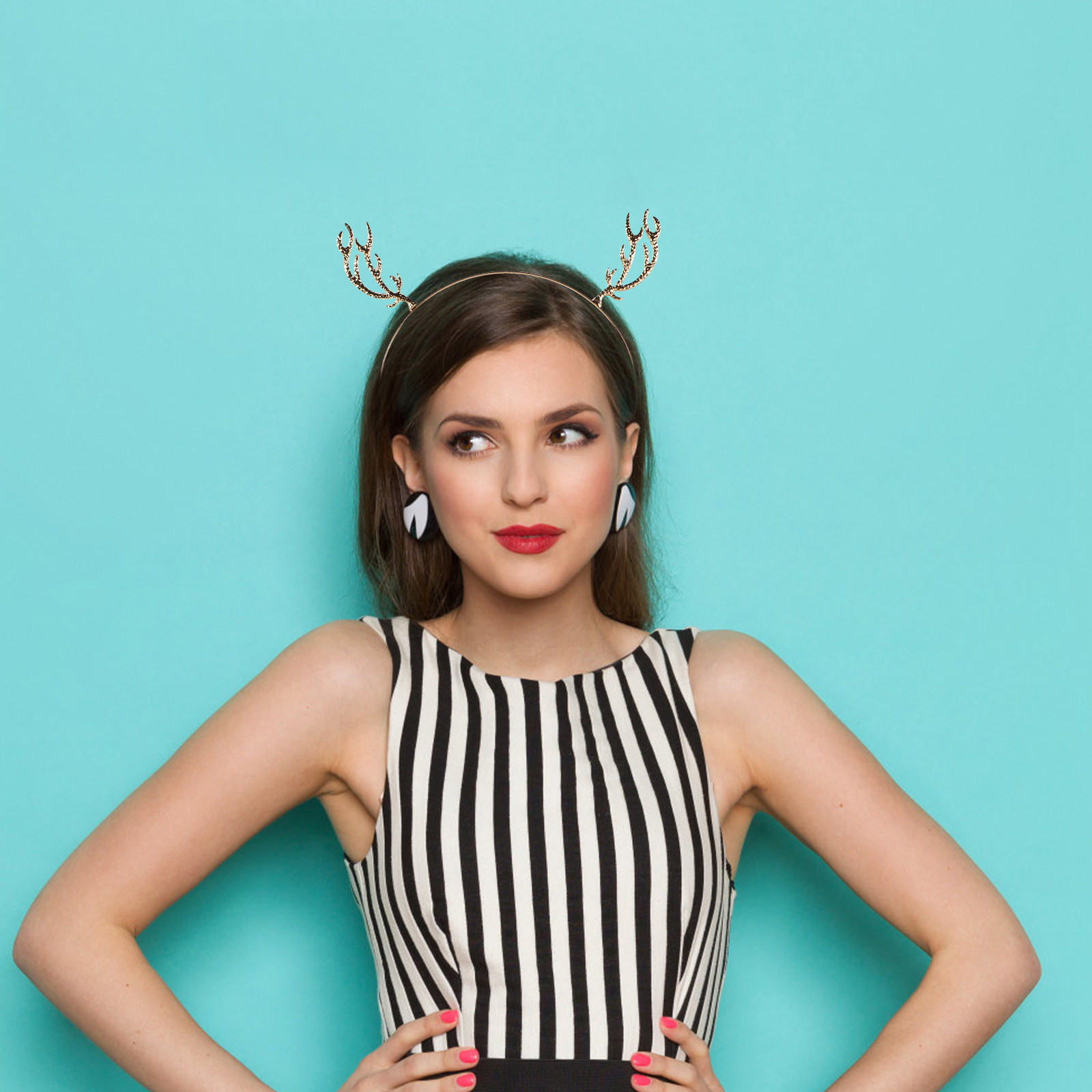 Cerchietto per capelli in meta - Reindeer Antlers Headband recensione e prezzo