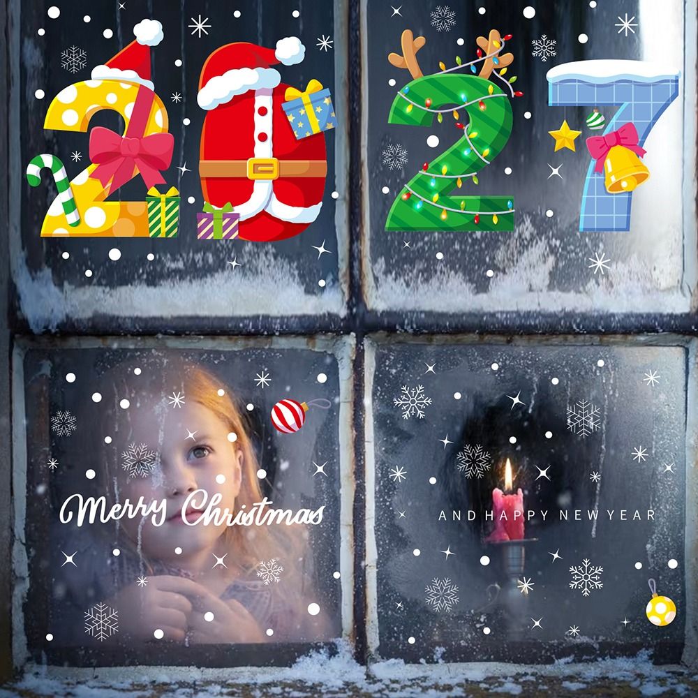 Adesivi Elettrostatici per Fin - Snowflake Window Decal recensione e prezzo