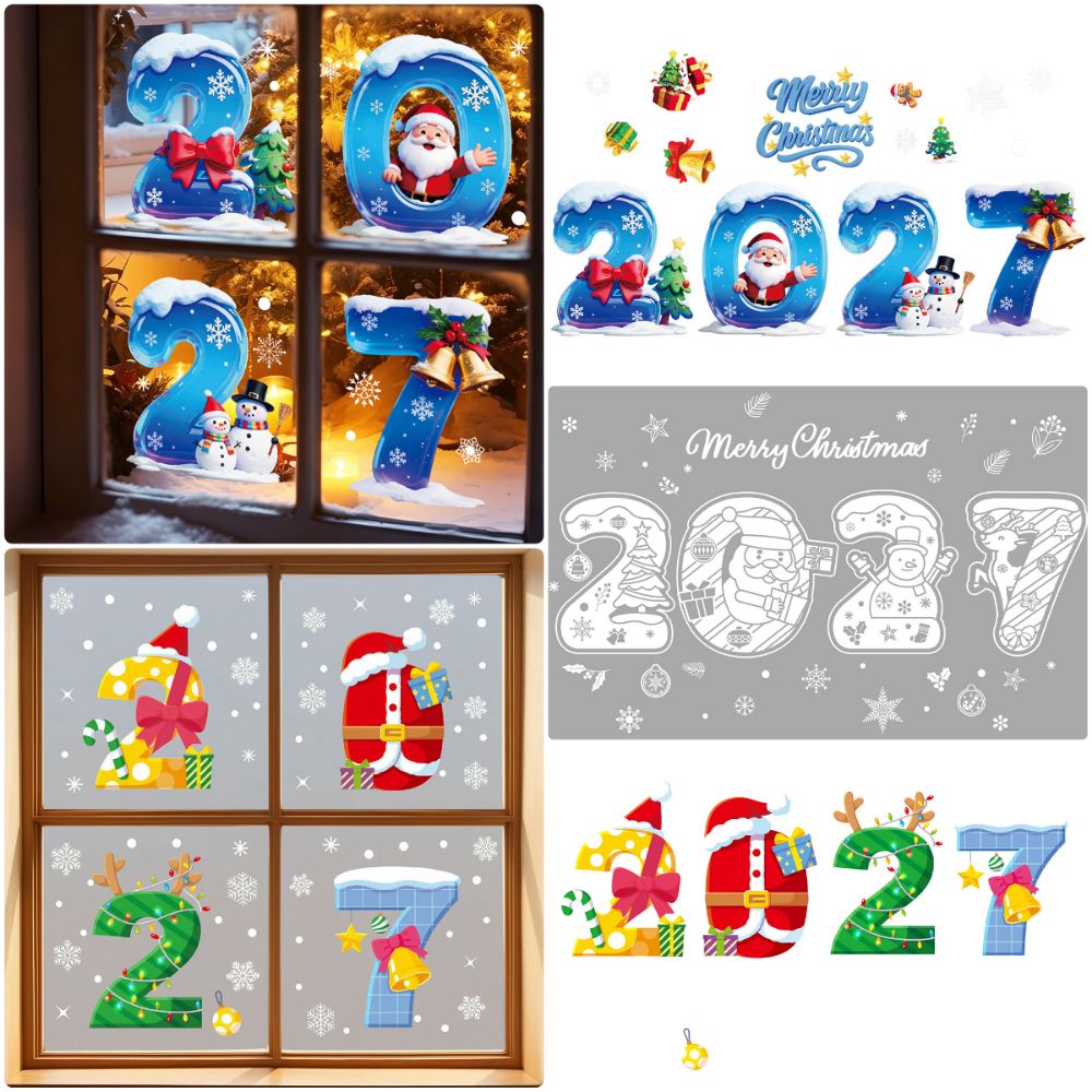 Adesivi Elettrostatici per Fin - Snowflake Window Decal recensione e prezzo