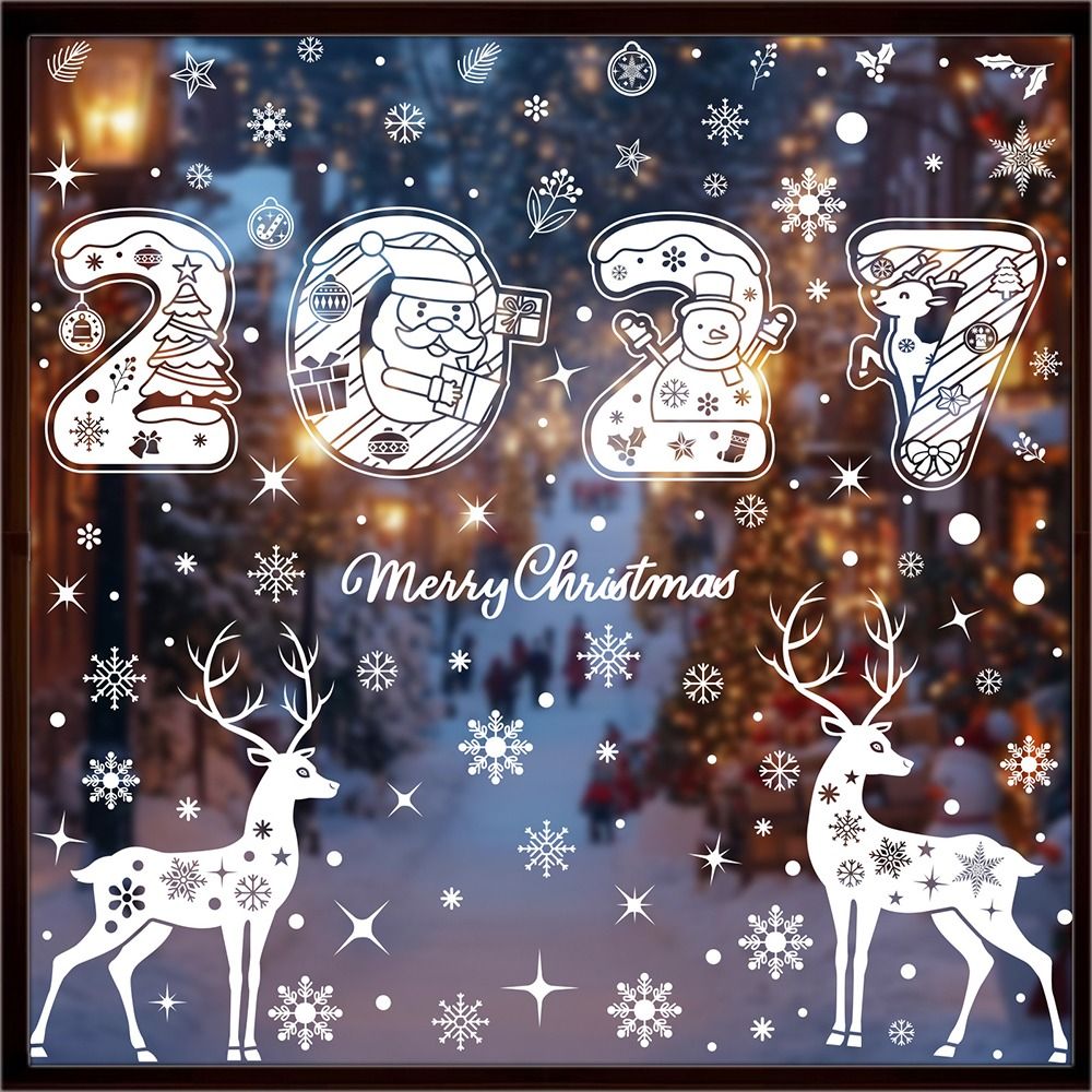 Adesivi Elettrostatici per Fin - Snowflake Window Decal recensione e prezzo