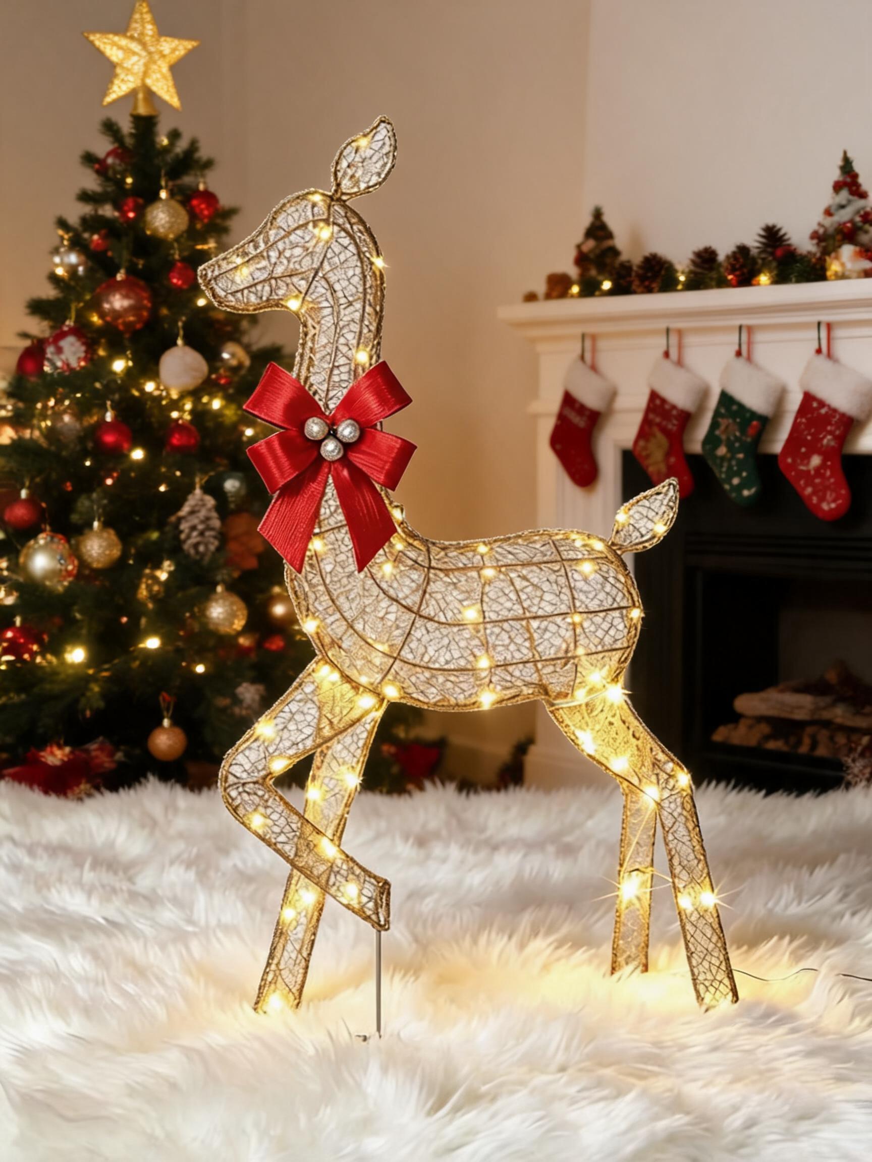 Set di 3 renne natalizie illum - Christmas Lights Outdoor recensione e prezzo